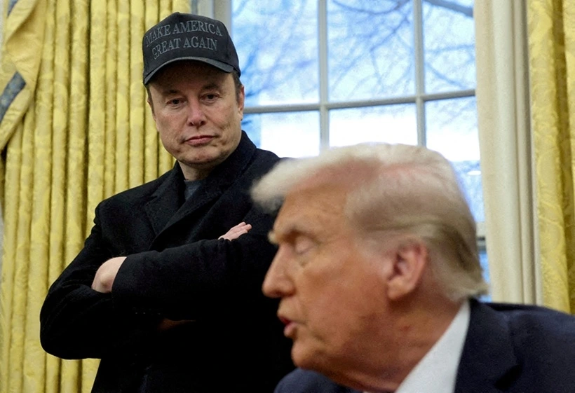 Trump tiếp đón Musk trong buổi họp báo cuối cùng tại Nhà Trắng