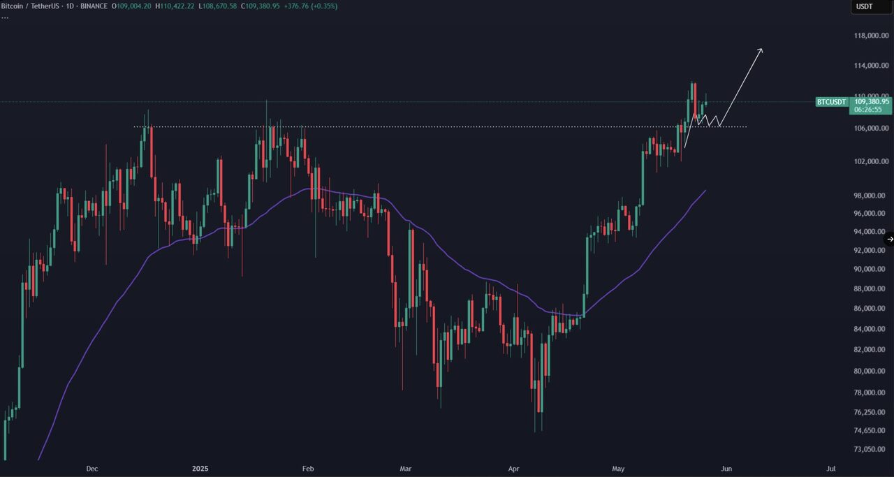 Nhà phân tích tin BTC sẽ có ATH mới trong tháng 7, đây là mức hỗ trợ chính cần theo dõi - Ảnh